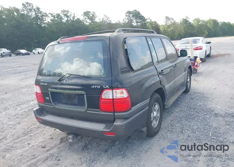 2001 Lexus Lx 470 из США, поврежденный, VIN JTJHT00W113502981